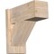 Ekena Millwork Traditional Block Smooth Outlooker, Douglas Fir, 7 1/2"W x 16"D x 16"H OUT08X16X16TRA05SDF - alternate 1